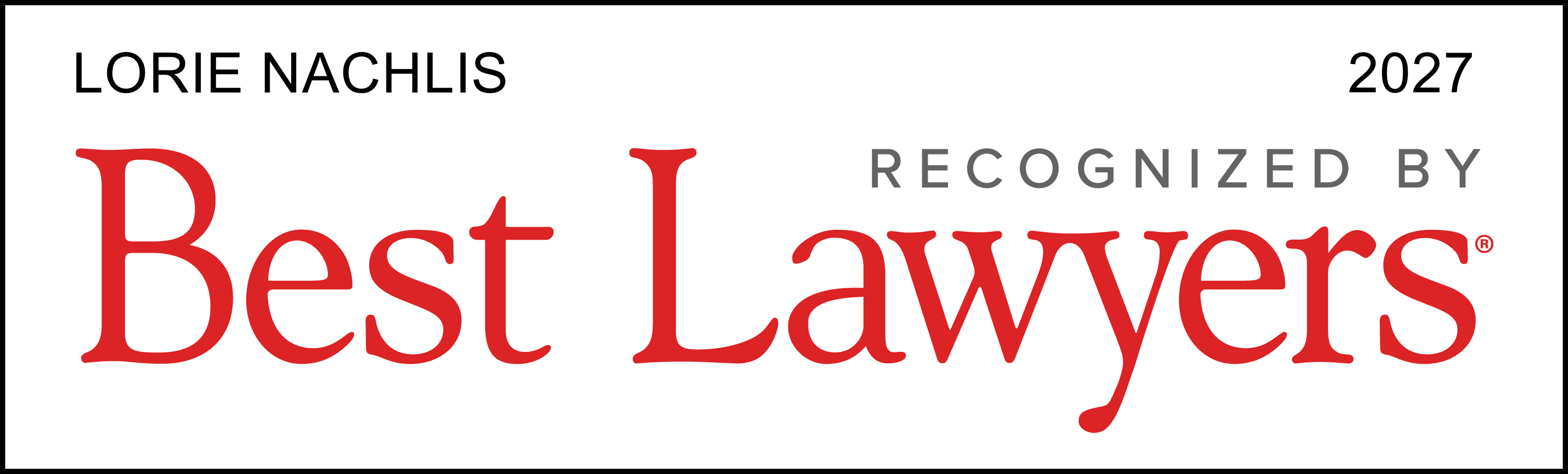 Best Lawyers 2027 - Lorie